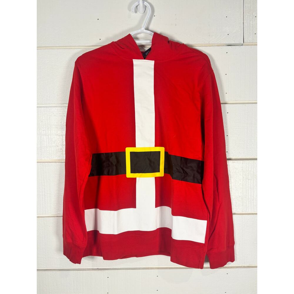 FifthSun Santa Claus suit tshirt hat hoodie unisex L long sleeve Christmas ugly
